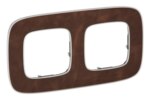 Legrand 754452 Rahmen 2-fach Valena Allure Echtleder