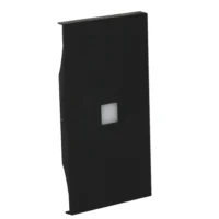 BTicino KG01MH2X LivingNow 2M Tasten- abd. MyHome+großem Beleuchtung fenster Black