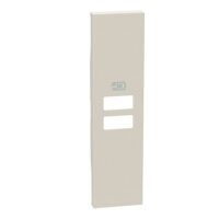 BTicino KM13C LivingNow 1M Abdeckung für USB-Ladesteckdose 2USB-Buchsen Sand