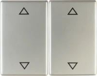 Berker Wippe Edelstahl mit Symbol Pfeil 14357204
