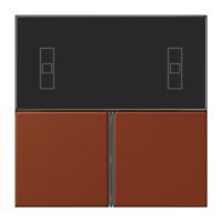 Jung LC4093TSA247 KNX Tastensatz für Komfortregler LC4320D