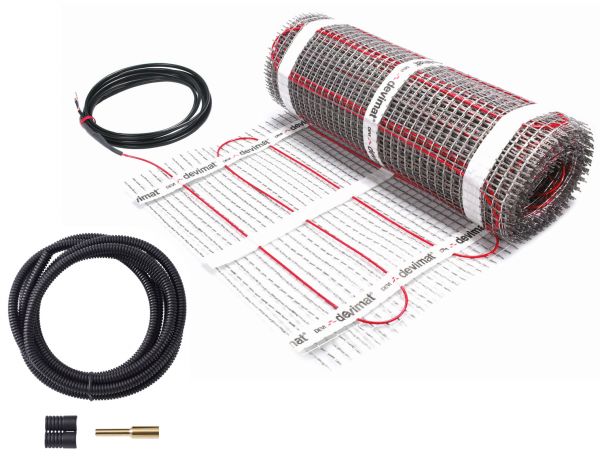 DEVI Heizkabel 150W/qm 150W 1qm 1Kaltl DEVIcomfort 150 230V 11W/m m.Trägerm