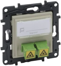 Legrand 864644 SC/APC Fibre Optic Niloe Step Sand