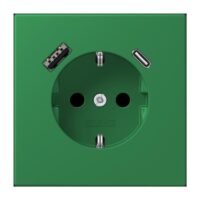 Jung LC1520-15CA219 SCHUKO-Steckdose mit USB Typ AC LC32050