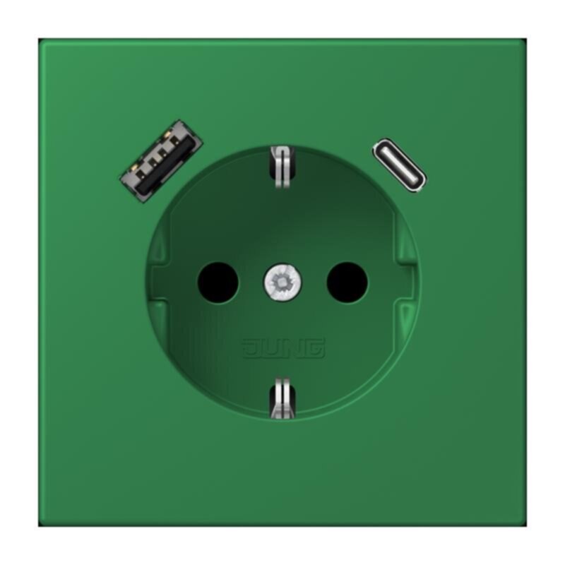 Jung Jung LC1520-15CA219 SCHUKO-Steckdose mit USB Typ AC LC32050