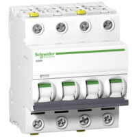 Schneider A9F08463 LS-Schalter iC60H 4-polig D 63A