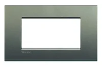 BTicino LNA4804AE LivingLight Abdeck- rahmen für Kompaktinstallation 4M Avenue