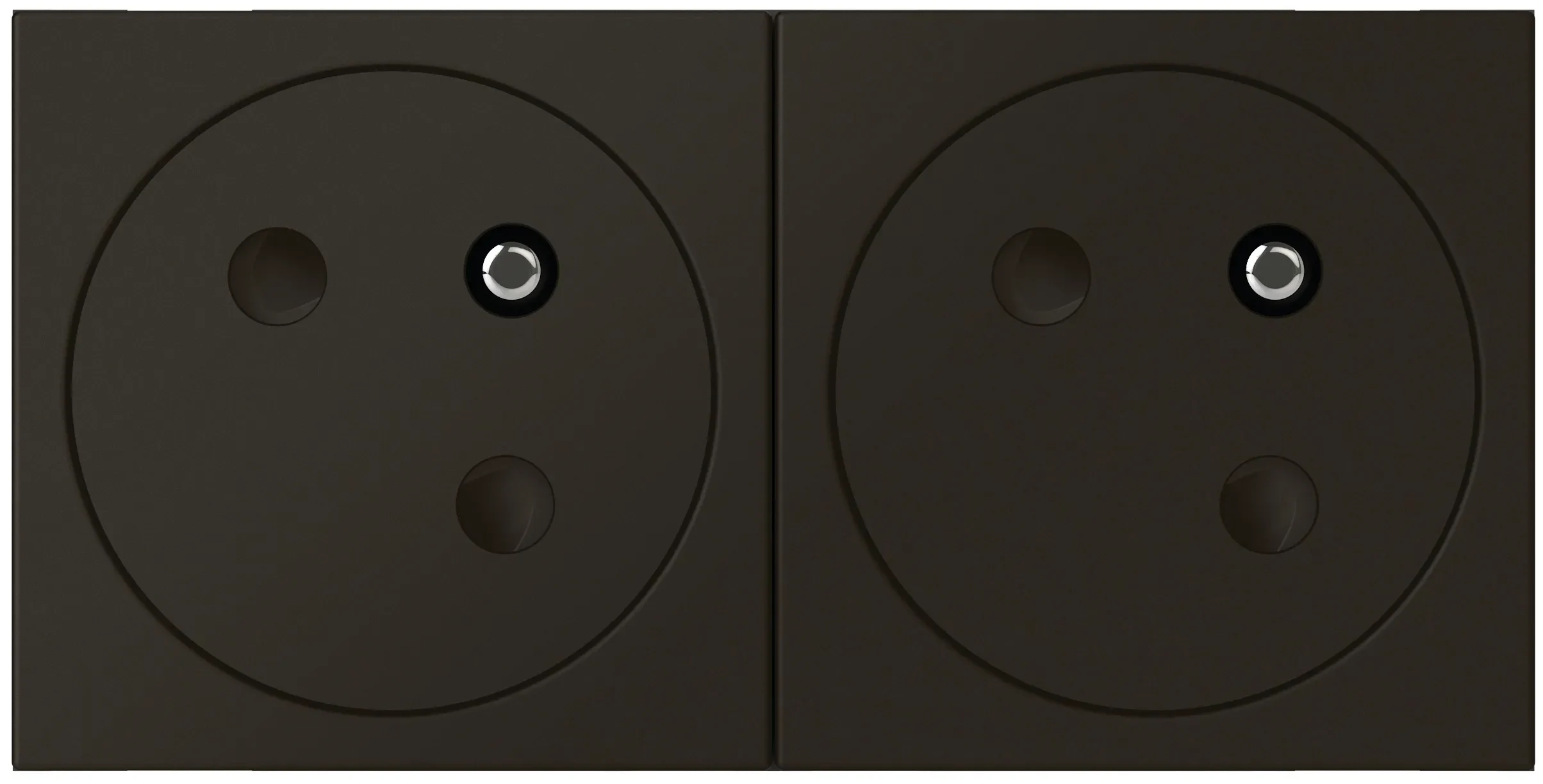 Legrand Legrand 079192L Link 2xSteckdose 45° F/B Standard erhöht Berührungsschutz Mosaic schwarz