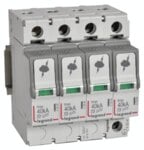 Legrand 412243 ÜSS-Ableiter Typ 2 4+0 Schaltung für TN-S 230/400V 40kA
