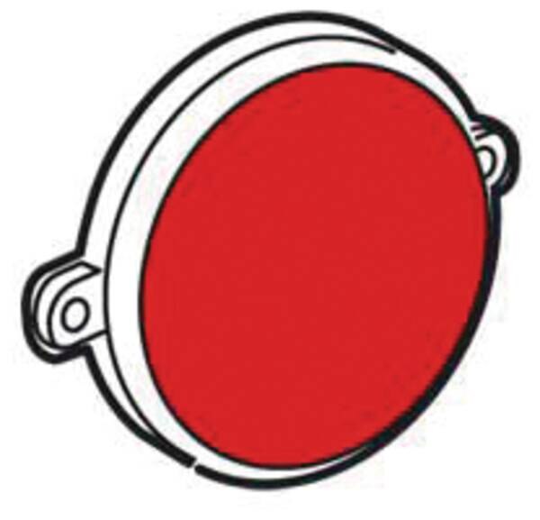 Legrand Legrand 775948 Abdeckhaube rot für Lichtsignal Lexic