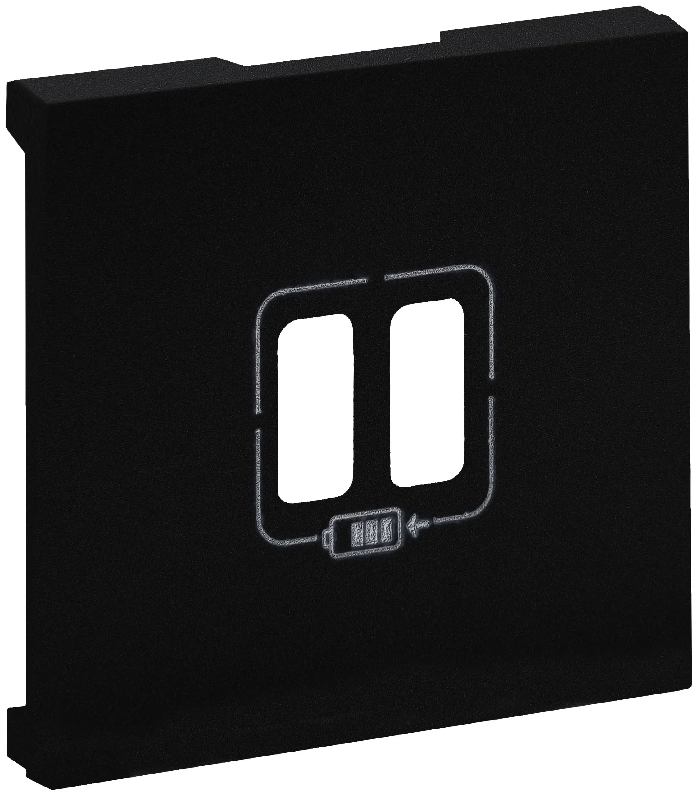 Legrand Legrand 864524 Abdeckung Ladesteckdose Niloe Step schwarz