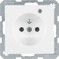Berker Steckdose pws samt Kontroll-LED 6765096089