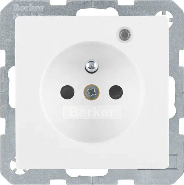 Berker Berker Steckdose pws samt Kontroll-LED 6765096089