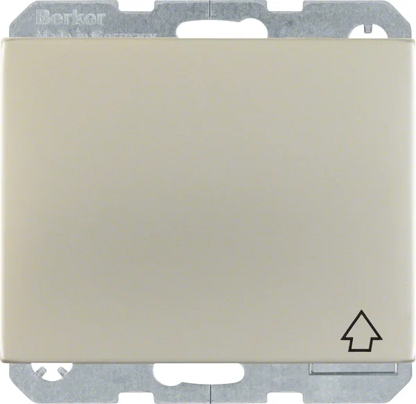 Berker Berker SCHUKO-Steckdose Edelstahl mit Klappdeckel 47517204