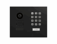 DoorBird D1101KH Modern Unterputz IP Video Türsprechanlage – Graphitschwarz