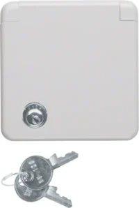 Berker UP-Steckdose grau WD 4212