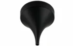 SG LEUCHTEN Baldachin schwarz matt Kunststoff ZIP 003163 Ø114x135mm