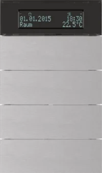 Berker Tastsensor 4-fach aluminium 75664594