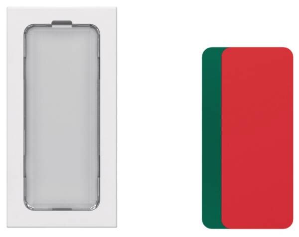 Legrand Legrand 078552 Signal 12-24V 2-fach 1-modulig Mosaic ultaweiß