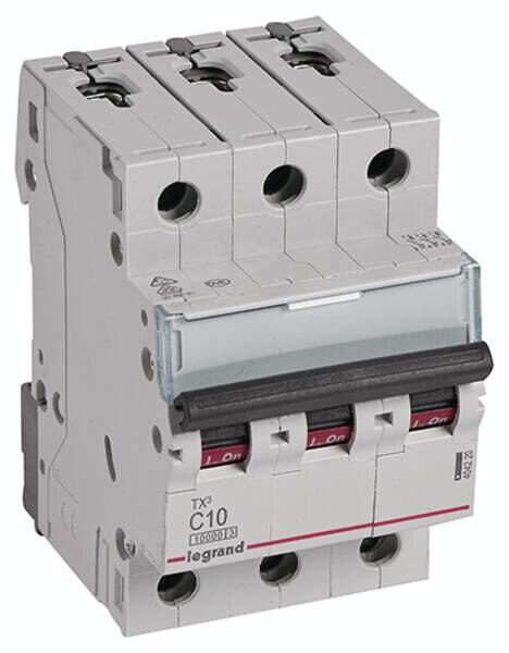 Legrand Legrand 404220 TX3 LS-Schalter C 10A 3-polig 10kA 400VAC 3TE