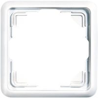 Jung 5581WW Rahmen 1fach CD alpinweiß