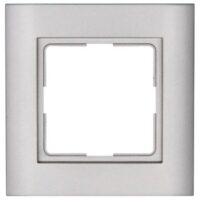Kopp 402147064 Abdeckrahmen 1-fach Athenis stahl