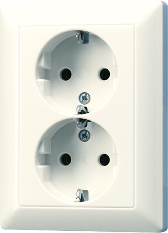Jung Jung SCHUKO Steckdose 2-fach AS5020NU