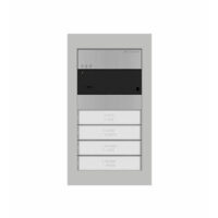 Comelit Group Adapterrahmen schwarz, 1-Modul UT9151B