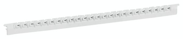 Legrand 037847 Kennzeichnungssystem Memocab Buchstabe:V schwarz auf weiß