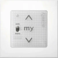 Somfy Wandsender Smoove Uno A/M io Pure mit Rahmen 1811405
