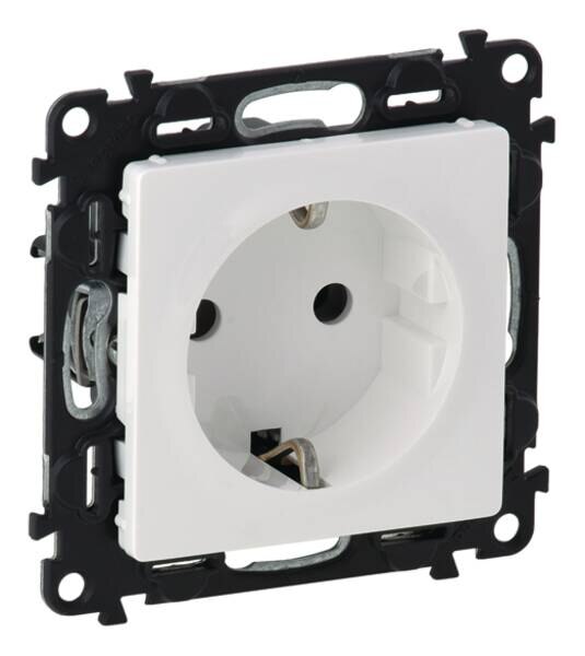 Legrand Legrand 753109 Steckdose Berührungsschutz Valena Life ultraweiß