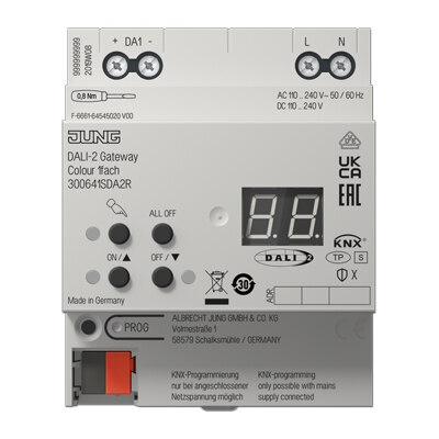 Jung Jung 30064 1S DA2 R KNX DALI-2 Gateway Colour 1-fach