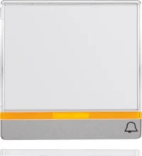 Berker Wippe alu/lackiert mit Linse und BSF 16966074