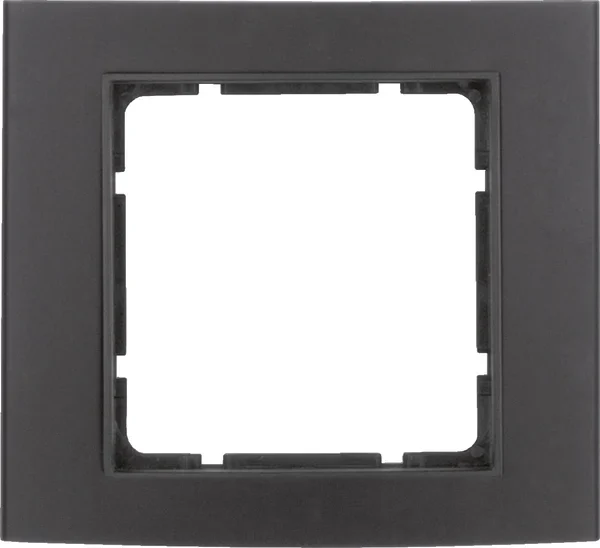 Berker Berker Rahmen 1-fach alu/schwarz/anthr 10113005