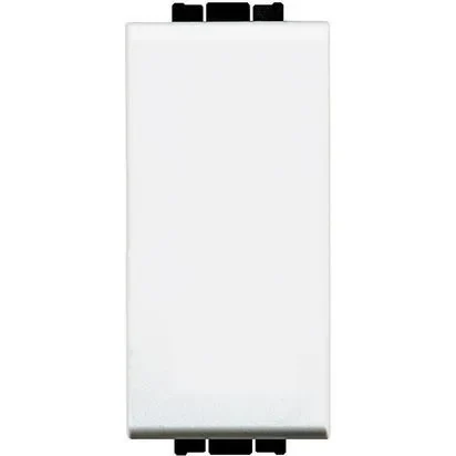 Legrand Bticino N4036N Living Light Doppeltaster in 1-moduliger Ausf in der Farbe Weiss