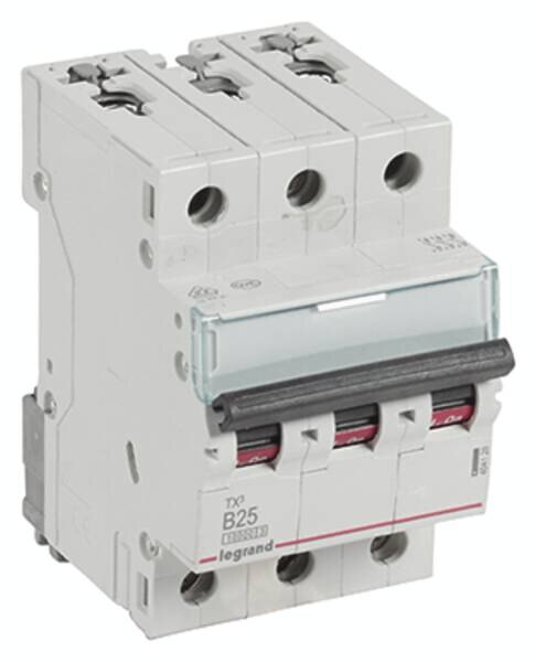 Legrand Legrand 404128 TX3 LS-Schalter B 25A 3-polig 10kA 400VAC 3TE
