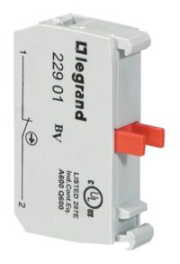 Legrand 022901 Schaltkontakt 1Ö 230VAC Einbau in Si-Kästen Nr.038009/11/24