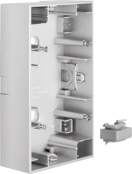 Berker Berker Aufputz-Gehäuse 2-fach aluminium 10427003