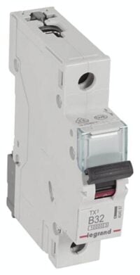 Legrand 404087 TX3 LS-Schalter B 32A 1-polig 10kA 230/400VAC 1TE