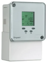 Legrand 049687 MaxiRex D72/2 Plus 24V digi. Wochenschaltuhr 2-Kanal Fronttafel