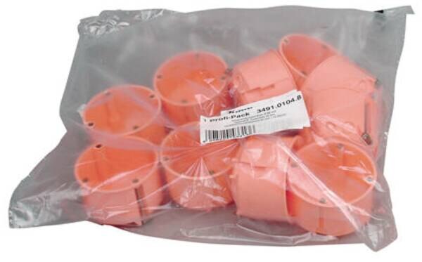 Kopp Kopp 349101048 Hohlwandschalterdose Iso-stoff D68mm 60mm T:47mm Pr.-Pk:10Stk