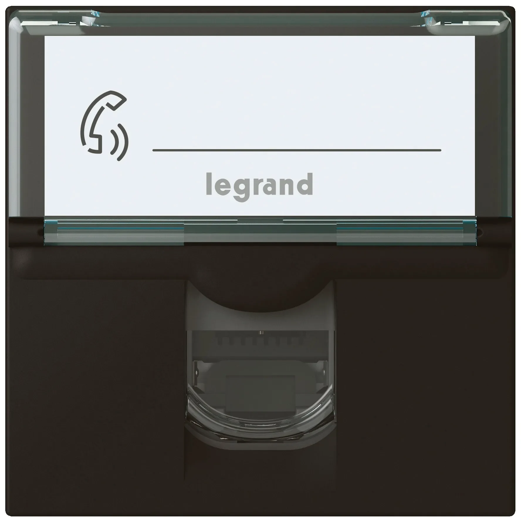 Legrand Legrand 079176L Einsatz 1xRJ45 Kategorie6 Mosaic schwarz