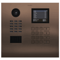 DoorBird D21DKH IP Video Türsprechanlage – Bronze-Optik (PVD)