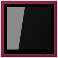 Jung LC 459 D1 S229 KNX Raumcontroller LS TOUCH Serie LS rouge carmin