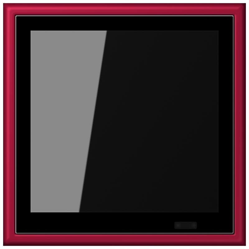Jung Jung LC 459 D1 S229 KNX Raumcontroller LS TOUCH Serie LS rouge carmin