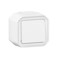 Legrand 069760L Plexo New FRAP Taster 10 A Steckklemme(SL) IK08 Ultraweiß
