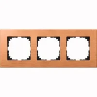 Merten Holzrahmen 3fach Buche MEG4053-3470