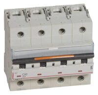 Legrand 409799 DX3 LS-Schalter C 50A 4-polig 25kA 400VAC 6TE