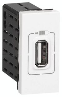 Legrand 077591 USB-Lademodul 1-fach Mosaic ultaweiß