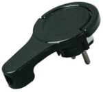 Kopp 172005030 Schutzkontaktwinkel- stecker extrafl.1,5qmm 250V /16A schwarz